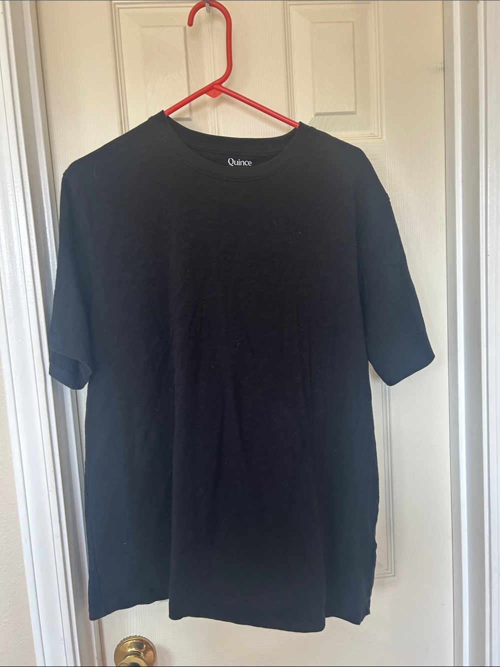 Quince organic cotton slub Crew Neck Tee